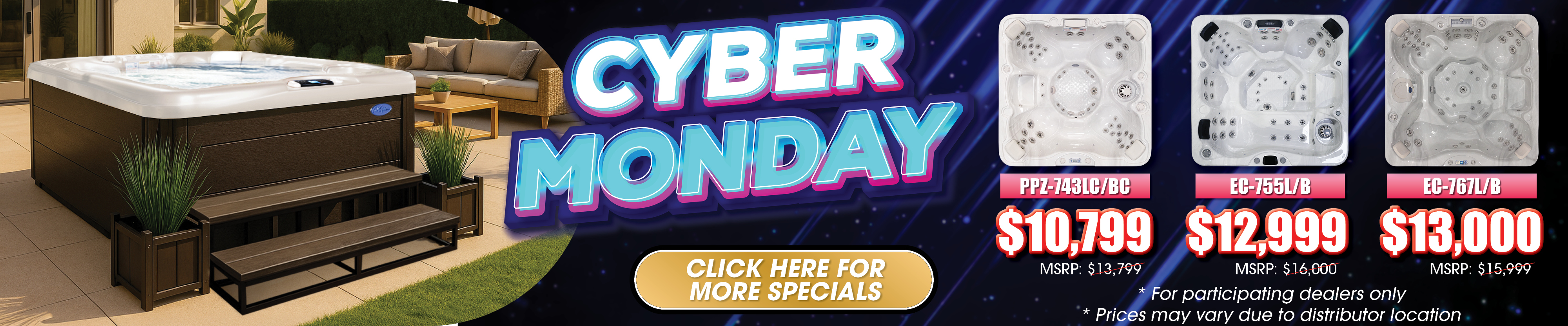 Calspas hot tub being used in a family setting - Schaumburg